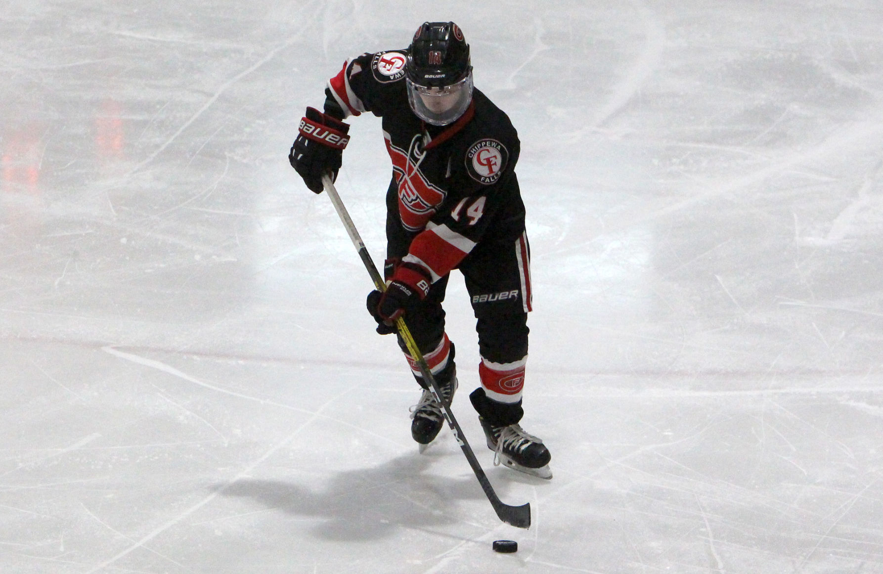 Chi-Hi boys hockey vs Hudson in Wisconsin Rapids 2-29-20